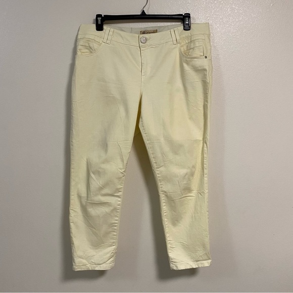 Democracy Jeans Women’s Size 18W Honey Butter Ab"solution® Jean - Picture 1 of 11